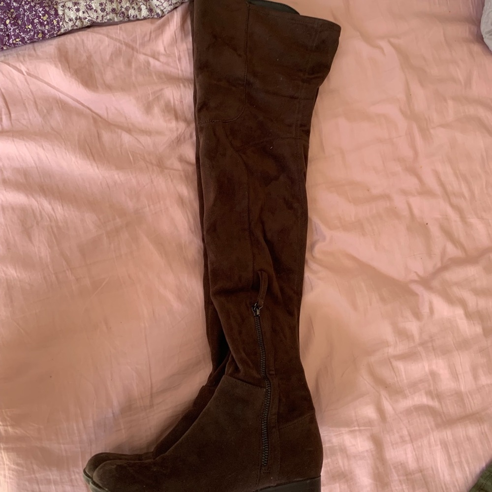 high knee boots